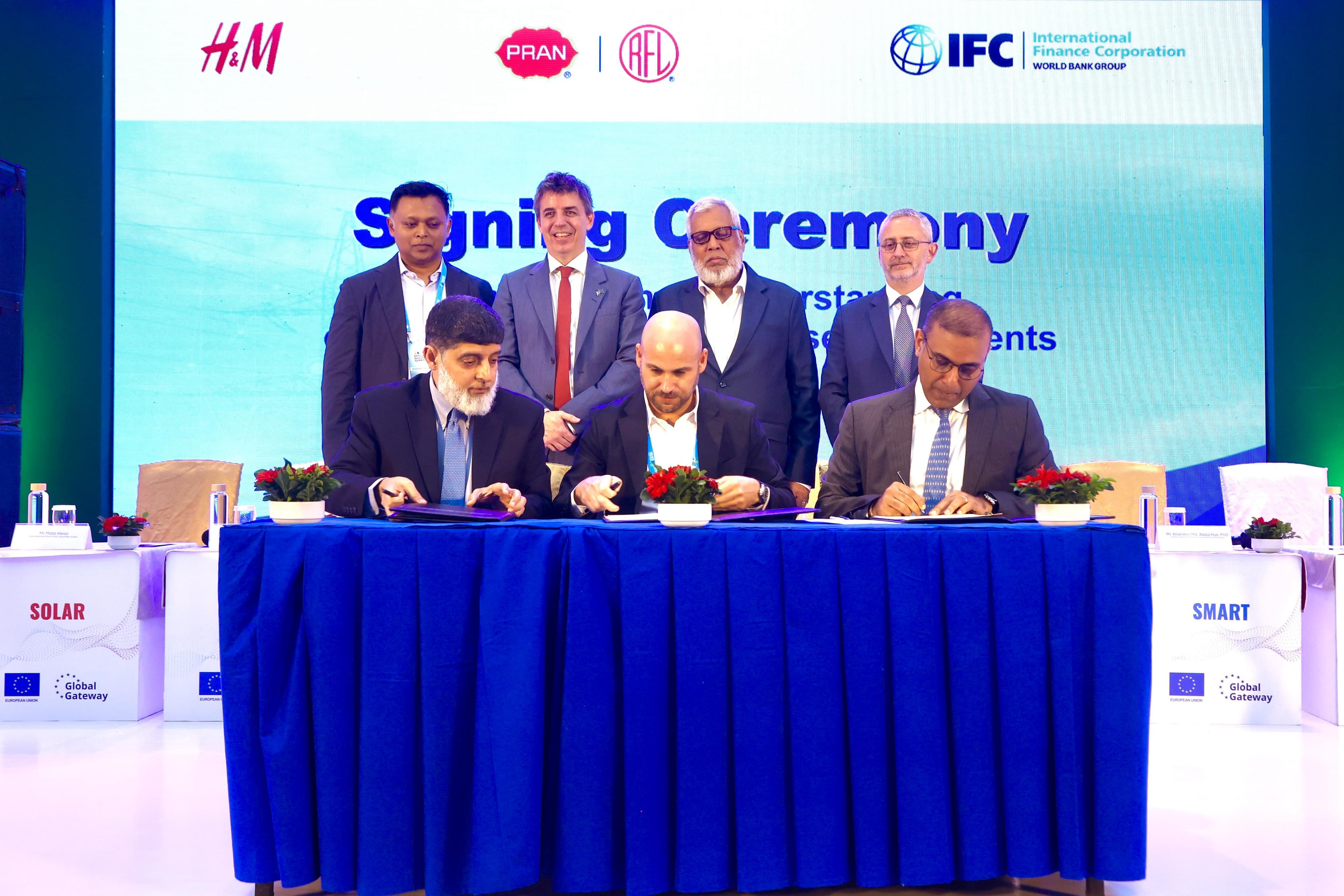 H&M – PRAN RFL – IFC​ MOU Signing Ceremony ​